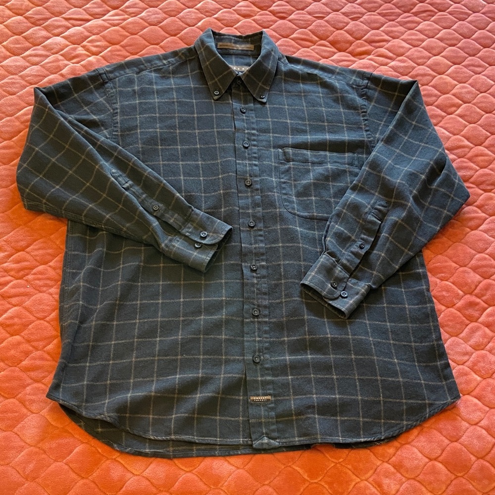 Robert Talbott Button-Down. Men's Large. - image 1